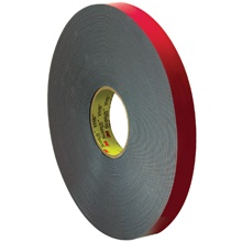 1" x 5 yds. Black 3M™ 5958FR VHB™ Tape image
