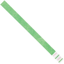 3/4 x 10" Green Tyvek® Wristbands image
